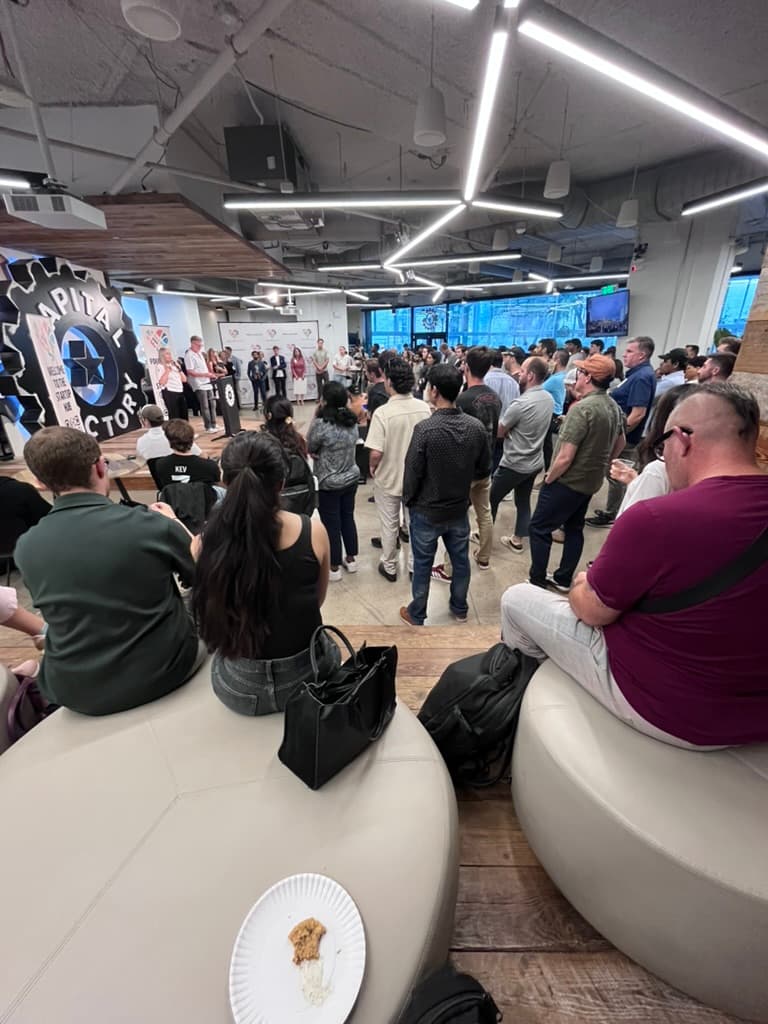 Austin Founders Community members at a meetup